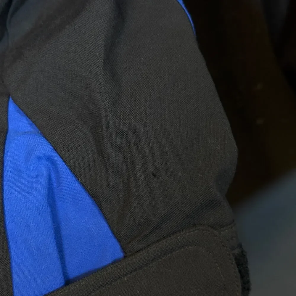The North Face L men's blue/black EXTREME gear Ski jacket snowboarding vintage